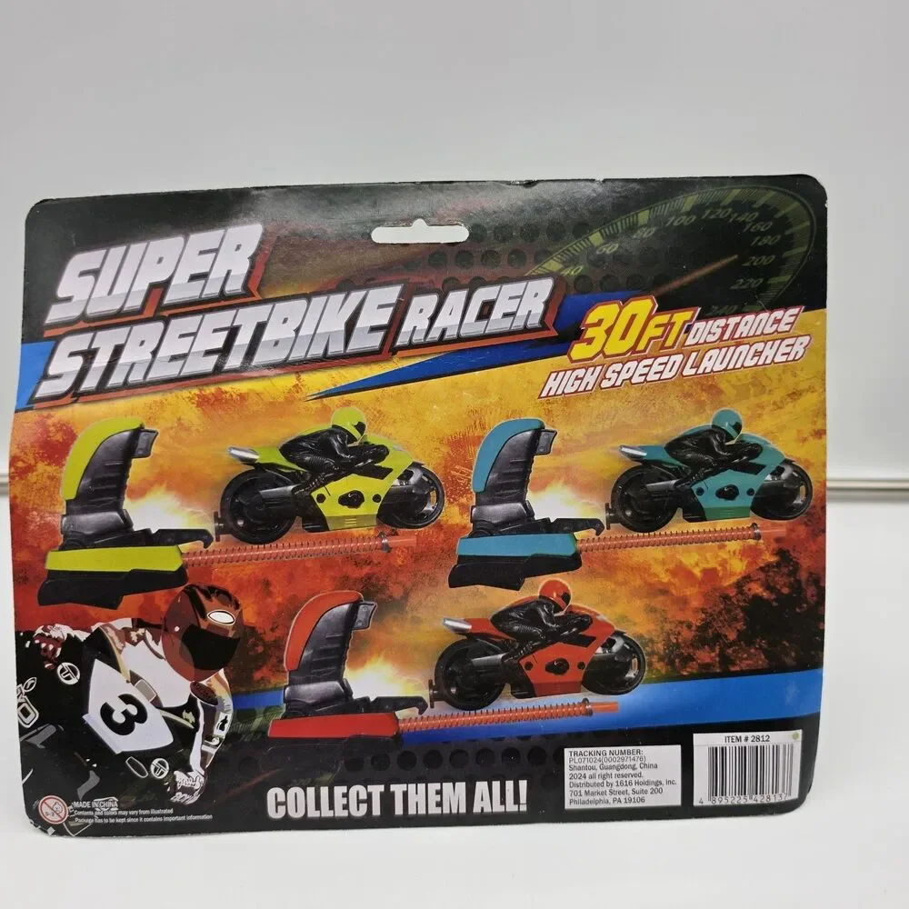SUPER STREETBIKE RACER 30 FT DISTANCE HIGH SPEED LAUNCHER